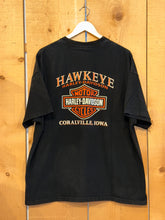Load image into Gallery viewer, 2003 harley mardi gras in the midwest coralville tee
