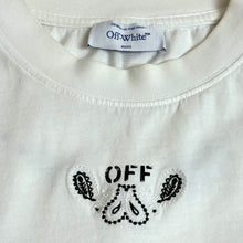 Load image into Gallery viewer, off white embroidered bandana arrows tee
