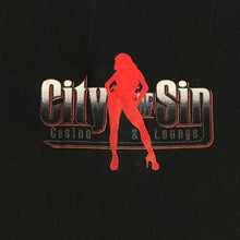 Load image into Gallery viewer, 2000s city of sin casino &amp; lounge tee
