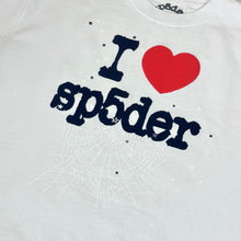 Load image into Gallery viewer, spider souvenir tee white
