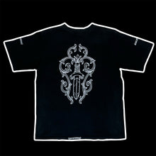 Load image into Gallery viewer, late 90s chrome hearts maxfield tee black
