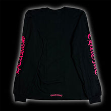Load image into Gallery viewer, 2025 chrome hearts pink collar spellout sleeves l/s
