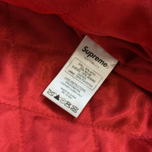 Load image into Gallery viewer, 2019 supreme team honors varsity jacket red
