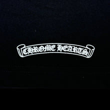 Load image into Gallery viewer, chrome hearts collar logo pocket tee black
