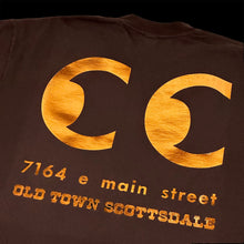 Load image into Gallery viewer, cc chocolate copper foil tee
