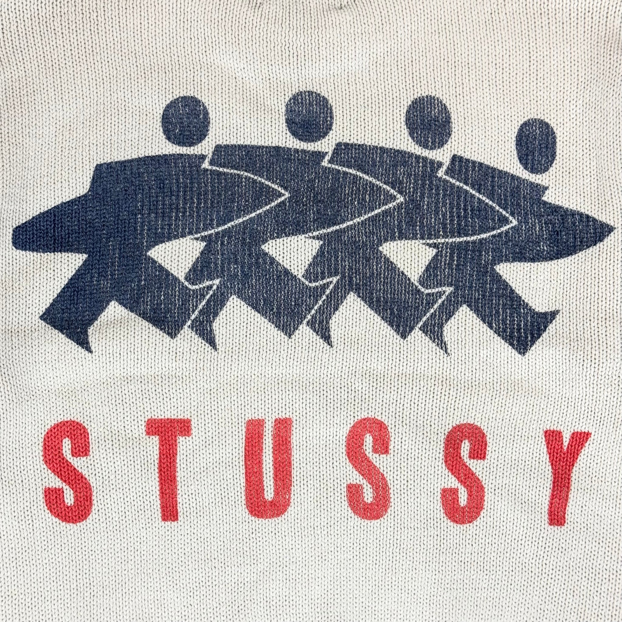 2024 stussy surfman icon linen sweater – change clothes 2024 stussy surfman icon linen sweater – change clothes