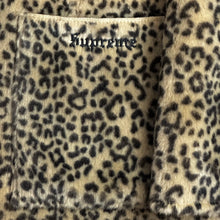 Load image into Gallery viewer, 2019 supreme faux suede leopard reversible coat
