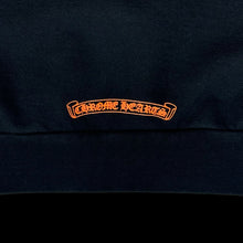 Load image into Gallery viewer, chrome hearts orange triple cross hoodie
