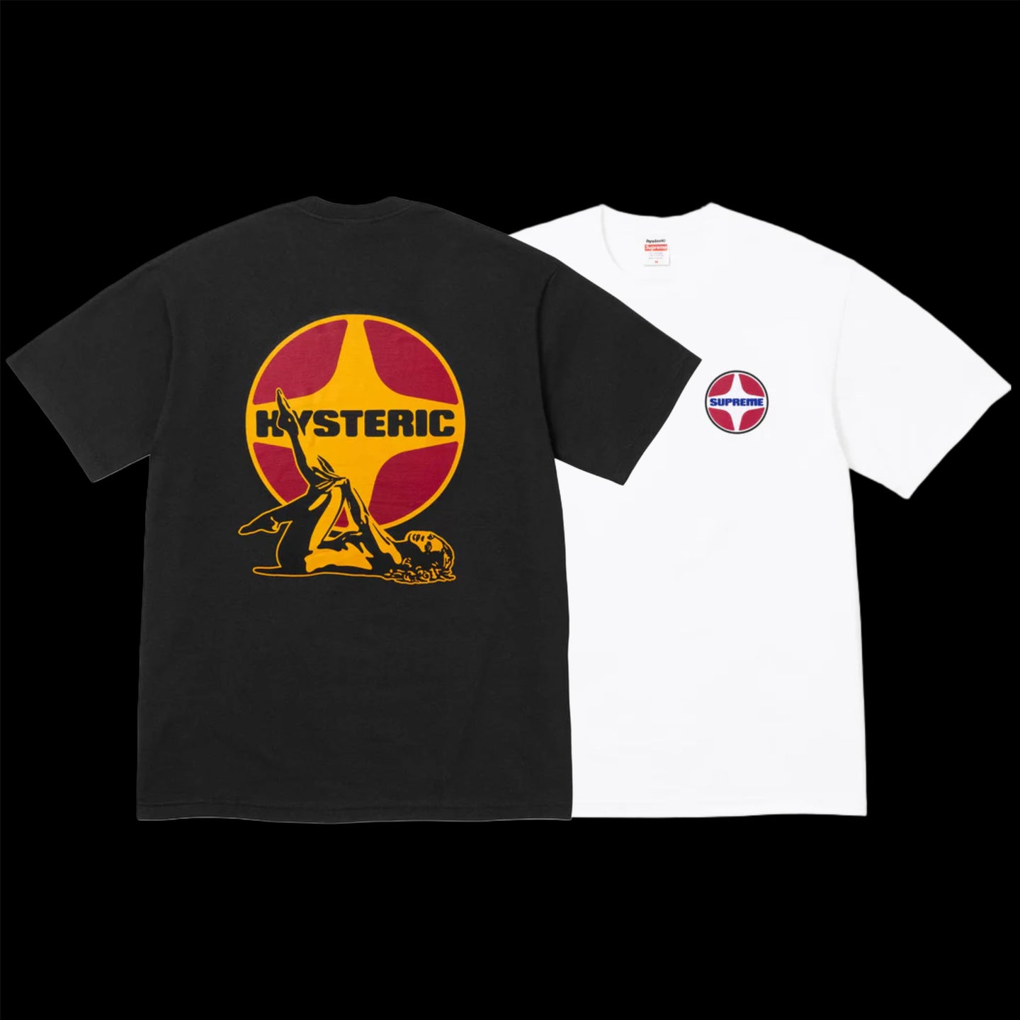 2024 supreme // hysteric glamour pin up tee