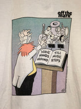 Load image into Gallery viewer, vintage off the mark conductor cartoon tee
