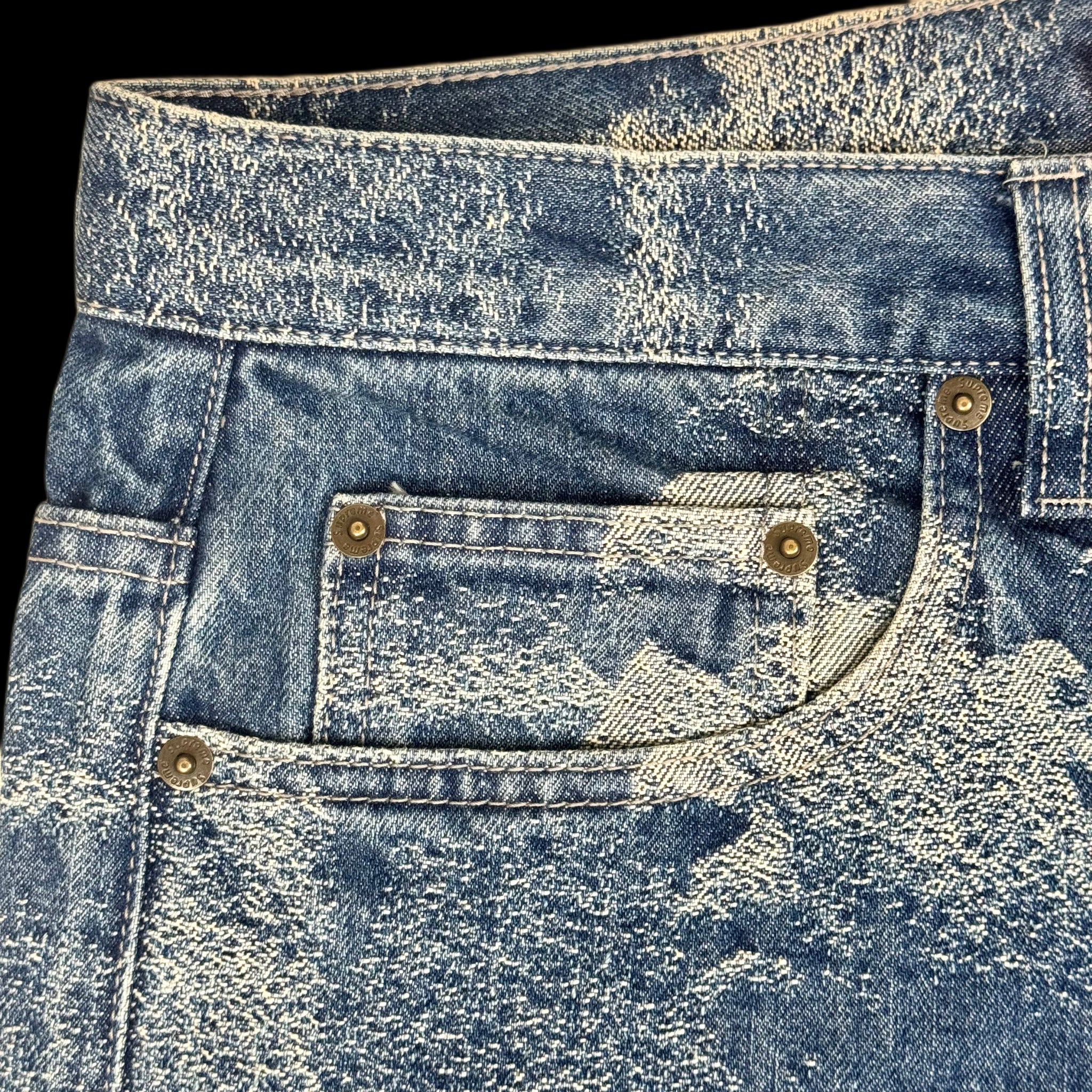 2021 supreme a love supreme denim jeans – change clothes