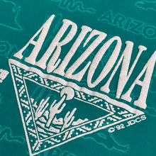 Load image into Gallery viewer, 1992 arizona icons aop tee turquoise
