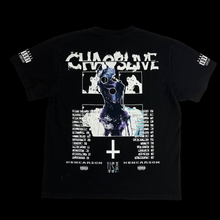 Load image into Gallery viewer, ken carson blood sweat &amp; tears chaos tour tee
