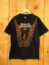 Load image into Gallery viewer, 1998 harley flames santa barbara tee
