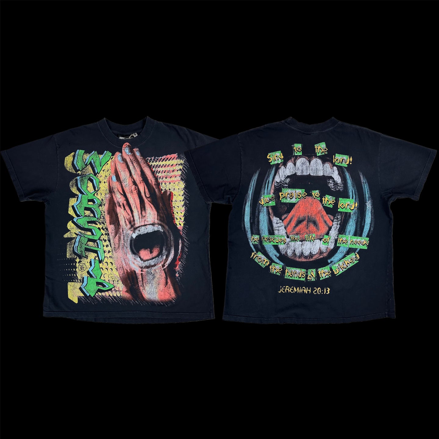 2025 hellstar praying hands tee