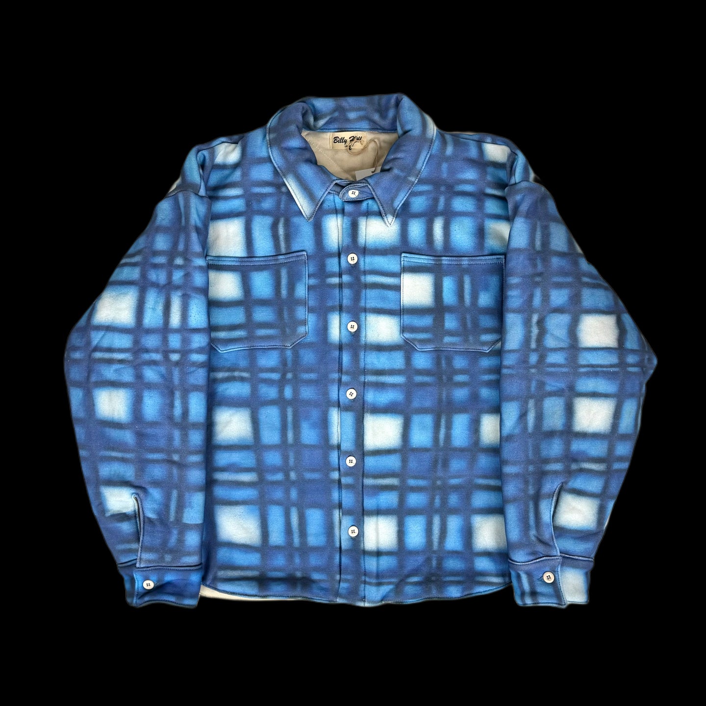 2023 billy hill // warren lotas airbrush flannel jacket