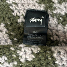 Load image into Gallery viewer, 2023 stussy waves bucket knit olive
