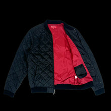 Load image into Gallery viewer, 2012 supreme blimp quilted bomber black
