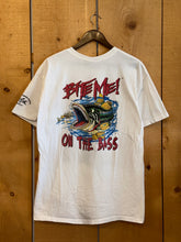 Load image into Gallery viewer, late 90s bite me on the bass tee phx az

