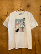 Load image into Gallery viewer, vintage off the mark conductor cartoon tee
