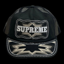 Load image into Gallery viewer, 2026 supreme western embroidered trucker hat
