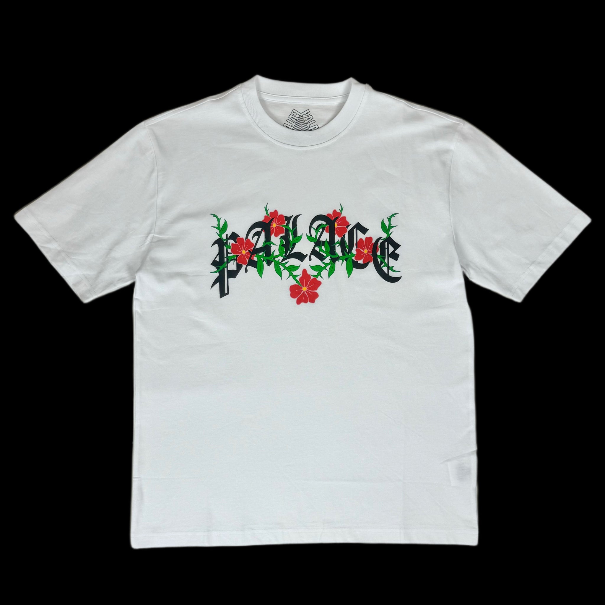 2024 palace thorny tee white – change clothes