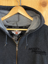 Load image into Gallery viewer, harley davidson double eagle terry zip up hoodie
