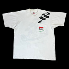 Load image into Gallery viewer, 1994 marlboro racing checkered shoulder indy 500 tee
