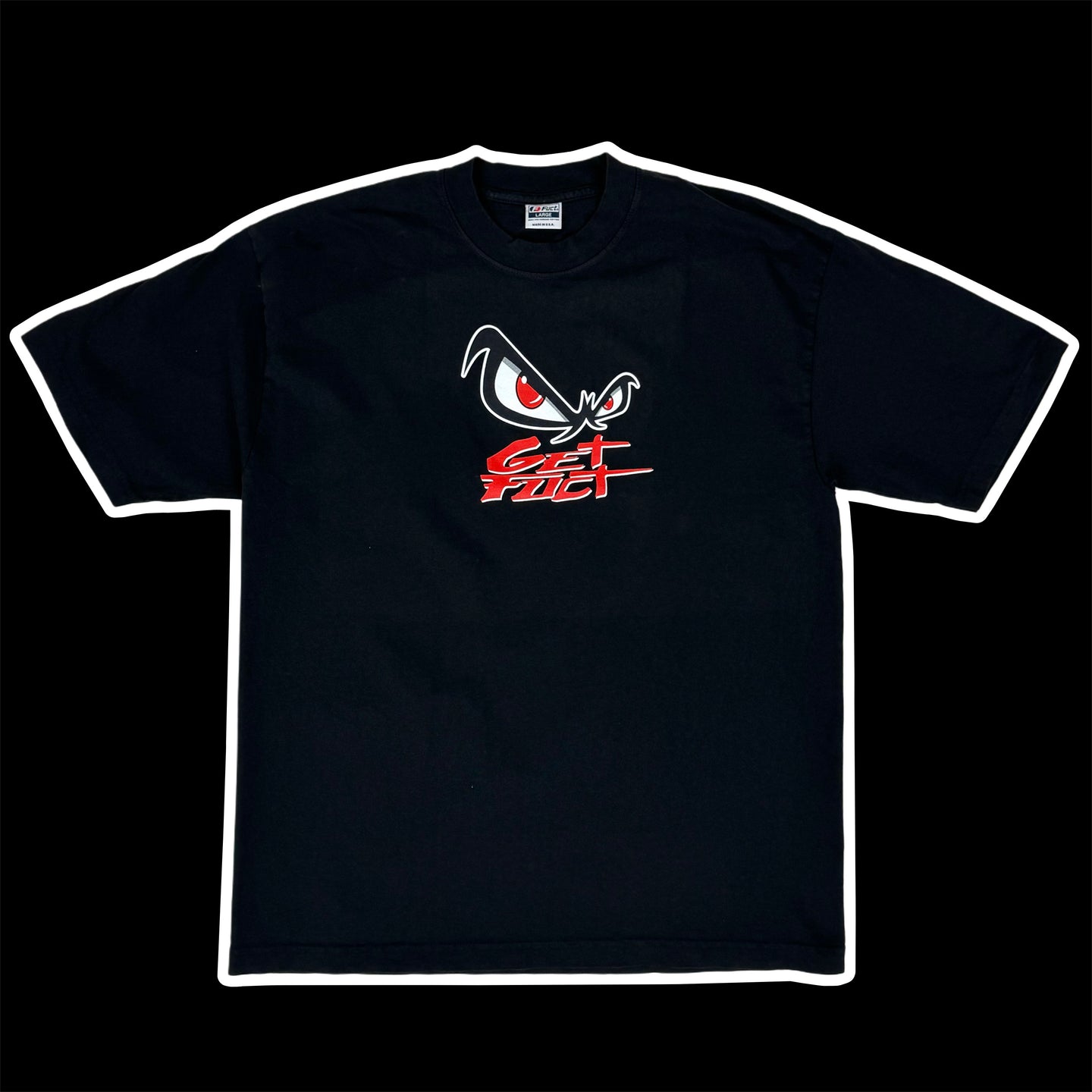 2024 fuct get fuct eyes tee black