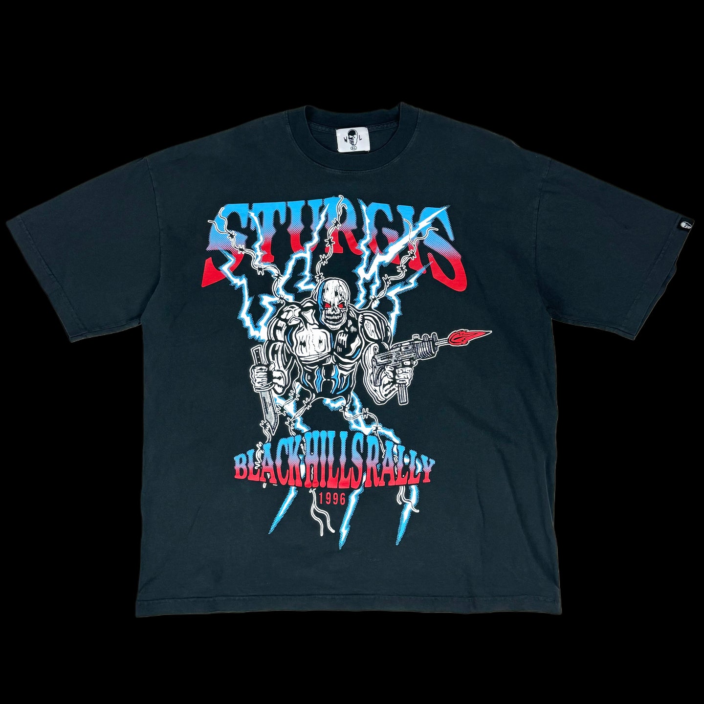 warren lotas sturgis black hills lightning tee