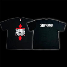 Load image into Gallery viewer, 2026 supreme world famous tee
