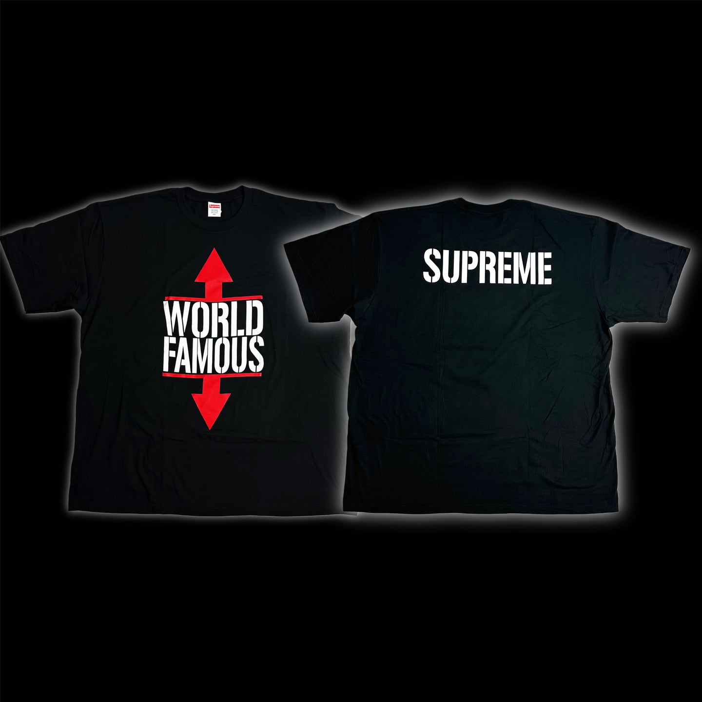 2026 supreme world famous tee – change clothes