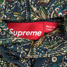 Load image into Gallery viewer, 2011 supreme paisley hoodie navy

