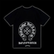 Load image into Gallery viewer, chrome hearts honolulu horseshoe pocket tee
