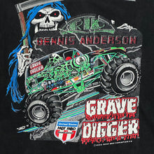 Load image into Gallery viewer, 1995 dennis anderson gravedigger woody graphic tee
