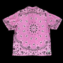 Load image into Gallery viewer, 2021 supreme bandana silk shirt pink
