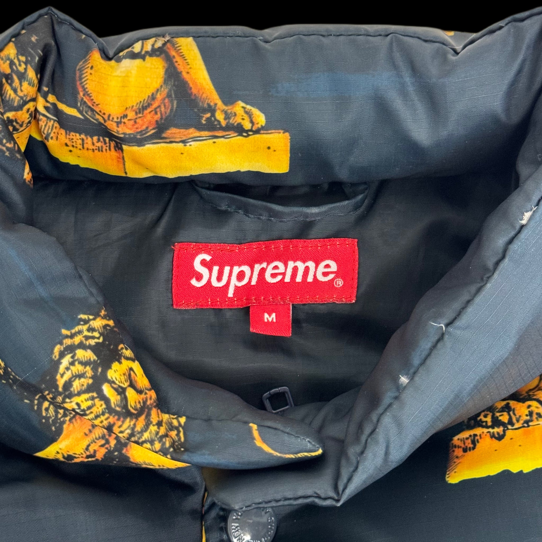 ジャケット・アウター SUPREME Lions Puffy Jacket 2013AW Supreme Lions Puffy Jacket (FW13)