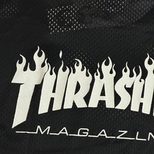 Load image into Gallery viewer, 2015 supreme // thrasher flame logo mesh jersey
