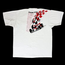 Load image into Gallery viewer, 90s marlboro racing shoulder checker tee
