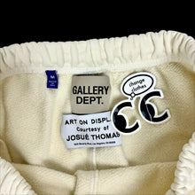 Load image into Gallery viewer, gallery dept painted flare sweatpants cream
