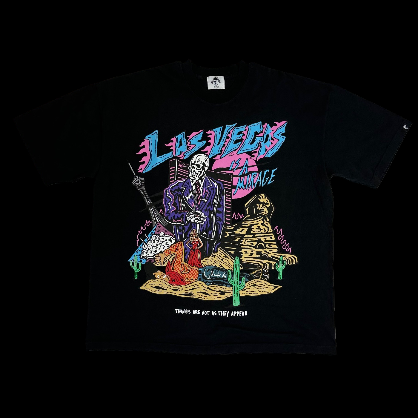 warren lotas las vegas mirage tee black