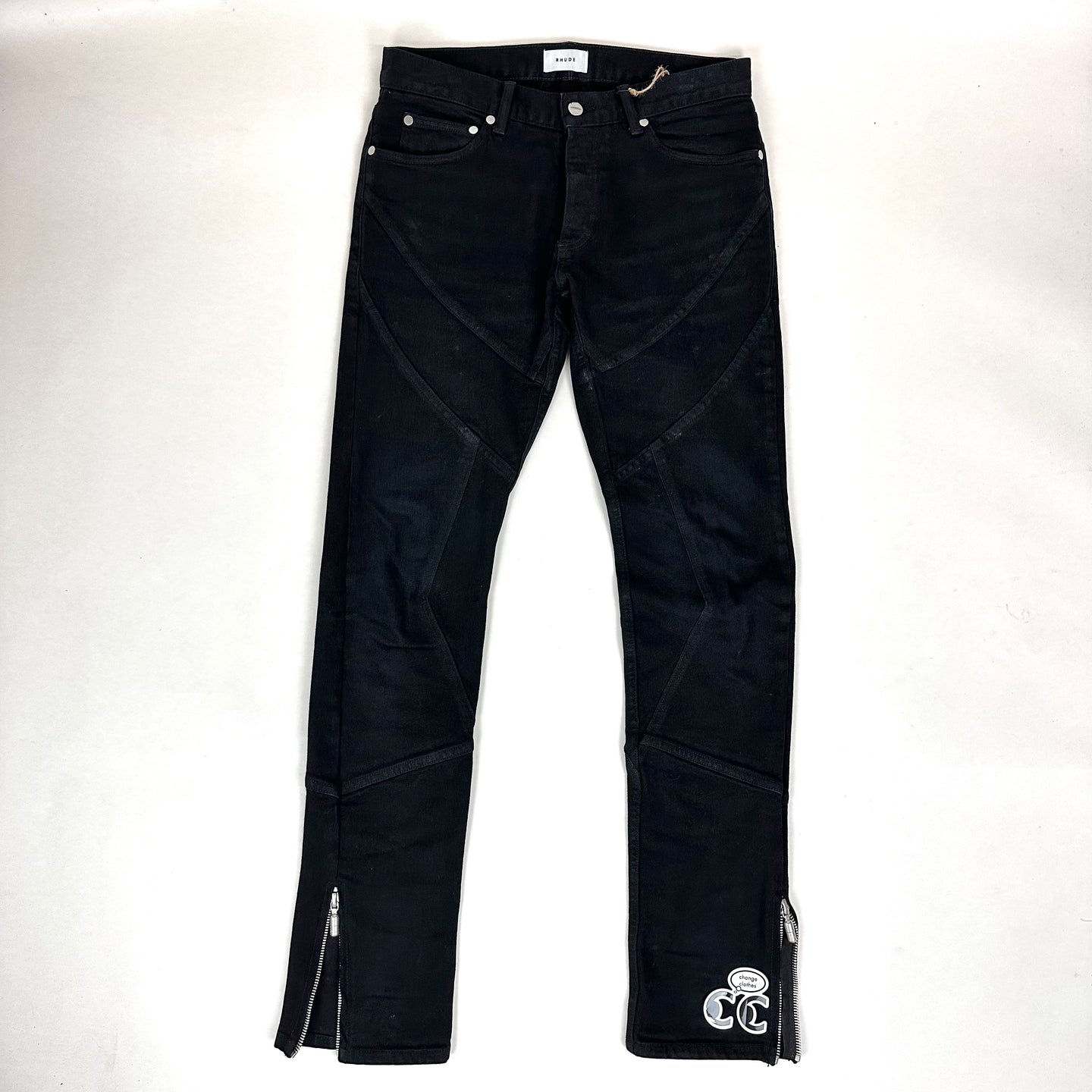 rhude rhoadster denim jeans