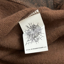 Load image into Gallery viewer, spider brown real tree beluga crewneck
