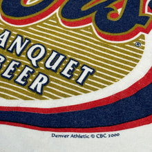 Load image into Gallery viewer, 2000 coors banquet ellipse logo tee y2k
