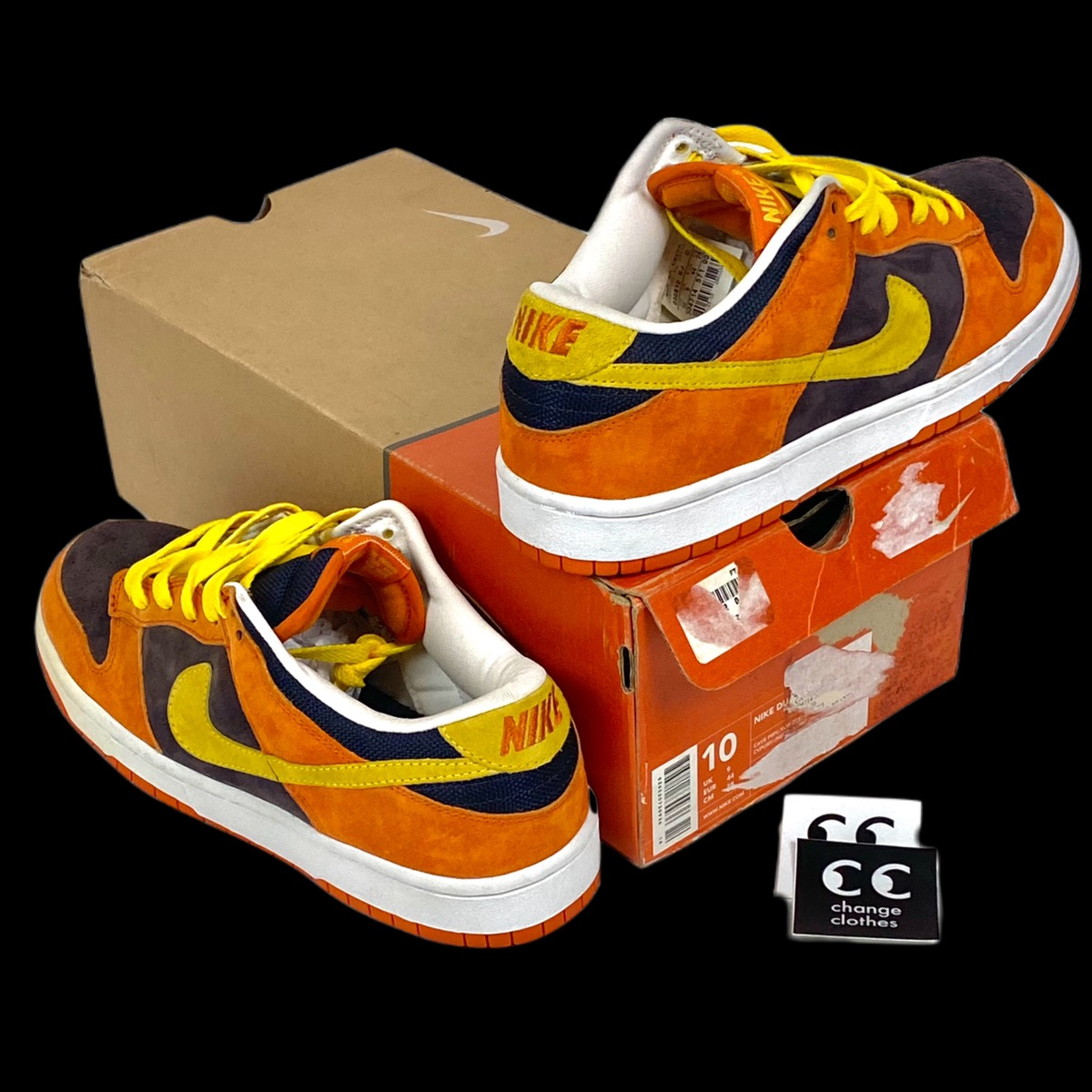 ショッピングモール NIKE DUNK LOW Cave Purple yellow 9.5 【公式通販】