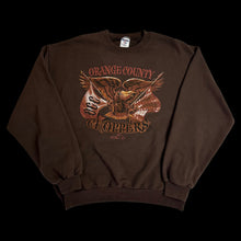 Load image into Gallery viewer, vintage orange county choppers crewneck brown

