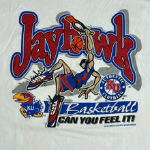 Load image into Gallery viewer, vintage kansas jayhawks basketball dunk tee
