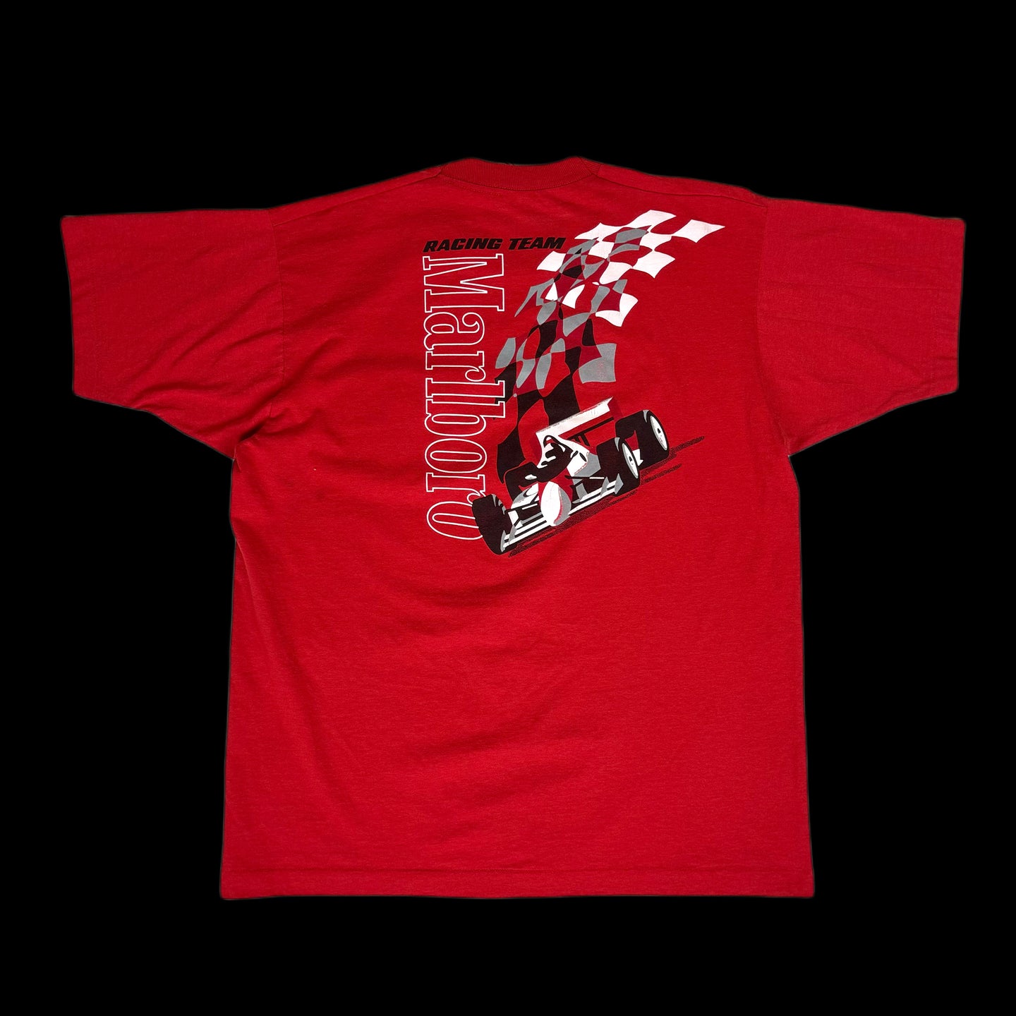 1990s marlboro f1 racing team tee red