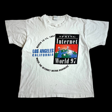 Load image into Gallery viewer, 1997 internet world tour los angeles tee
