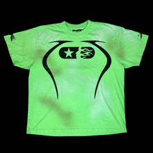 Load image into Gallery viewer, 2024 hellstar warm up tee slime green
